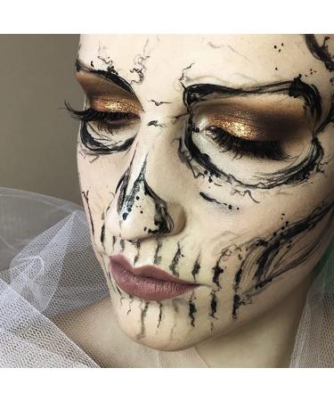 Mehron Fantasy F/X Black Face & Body Paint (1 oz) - Water-Based Makeup - Buy Online on SooperMarket.com