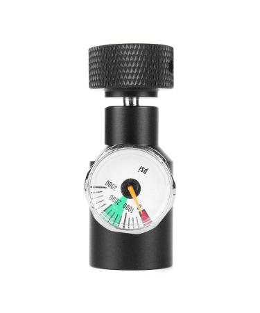 Felenny Paintball Co2 ASA Adapter Air Regulator Fill Station Remote On/Off Paintball Tanks Regulators Parts 3000psi Gauge