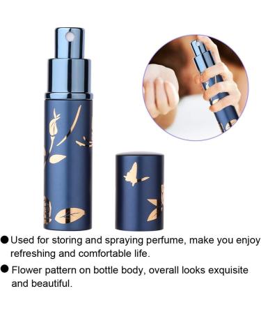 Portable Refillable Perfume Bottle - 10ml Aluminum Atomizer Spray - Travel-Friendly Cosmetic Container - Buy Online on SooperMarket.com
