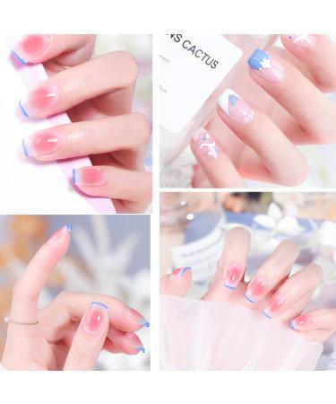 Nail Stamp Silicone French - Double-Headed Manicure Kit for Stunning Nail Art | Home Studio Essential - Buy Online on SooperMarket.com