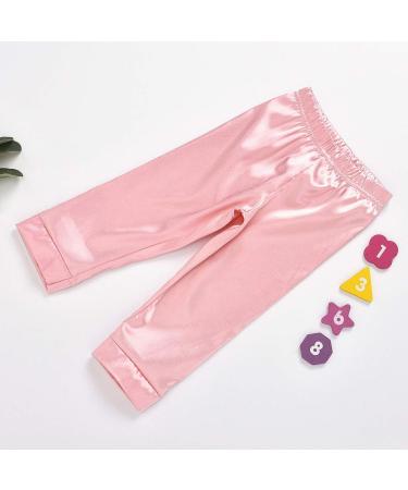 Verve Jelly Kids Satin Pajama Set | Long Sleeve Button Down Sleepwear | 2-Piece Outfit | Pink | 3-4 Years - Buy Online on SooperMarket.com
