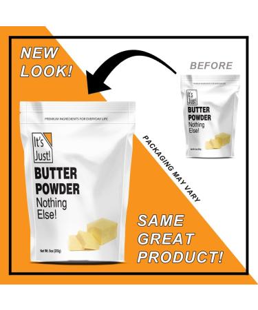 It's Just - GrassFed Butter Powder  Made from Real Butter  Made in USA  9oz - Buy Online on SooperMarket.com