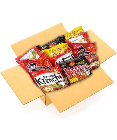CNMART Korean Top Selling Mix Assorted Ramen Instant Noodle (Pack 20) - Buy Online on SooperMarket.com