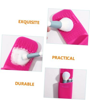VICASKY Makeup Brush Cleaning Pad Silica Gel Cleaner with Suction Cup for Effortless Makeup Brush Care - Buy Online on SooperMarket.com