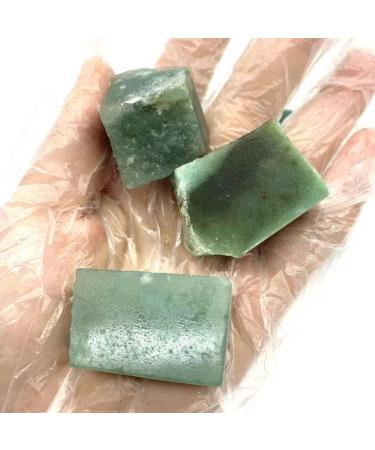 200g Natural Green Rine Crystal Raw Rock Gemstone Gravel Stone for Home Decoration Great Choice for Home Decoration kaixun - Buy Online on SooperMarket.com