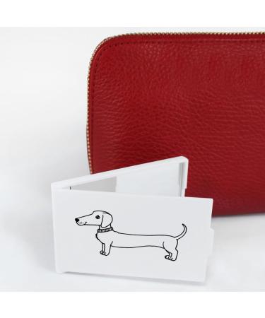 Azeeda 'Sausage Dog' Compact/Travel/Pocket Makeup Mirror (CM00008265) - Buy Online on SooperMarket.com