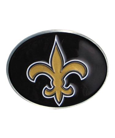 Siskiyou Sports NFL Unisex-Adult Logo Belt Buckle New Orleans Saints One Size New Orleans Saints