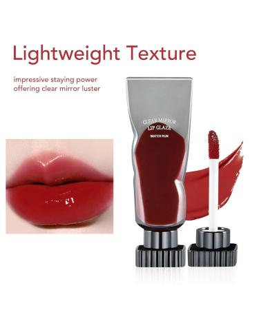 Yinhing Clear Mirror Lip Gloss - Long Lasting Black Lip Glaze for Independent Women | 5g Elegant Style - Buy Online on SooperMarket.com