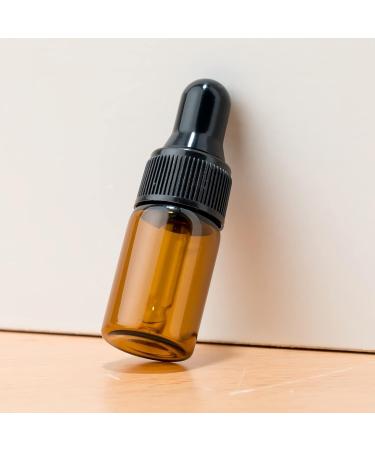 Zeoabsy 20 Mini 1ml Brown Glass Drip Bottles with Pipettes - Ideal for Aromatherapy & Essential Oils Storage - Buy Online on SooperMarket.com