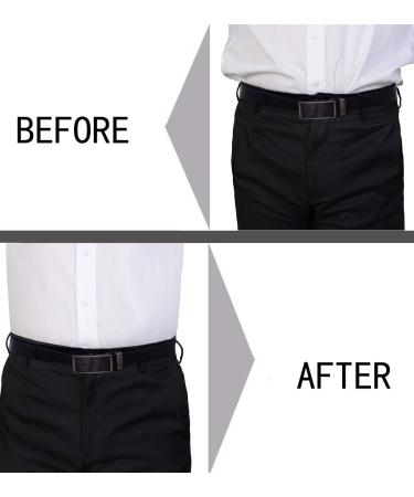 Buy Men's Shirt Holders & Suspenders - Elastic Non-Slip Adjustable Shirt Stays (1 Pair) - O-Shape for Perfect Fit - Buy Online on SooperMarket.com