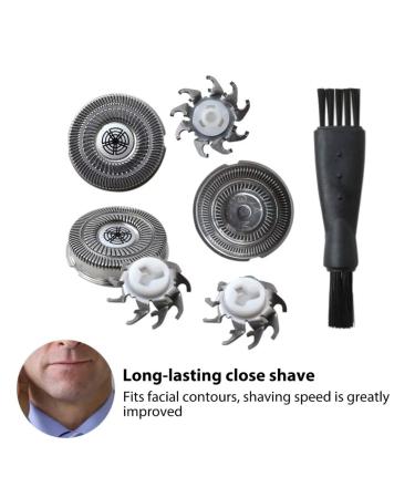 Men's Electric Shaver Replacement Head Blades for SweetLF SWS7105 - Compatible & Includes Cleaning Brush - Buy Online on SooperMarket.com