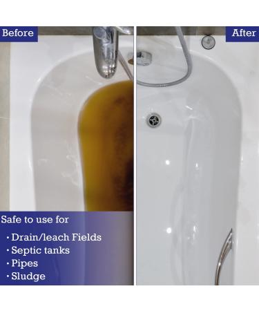 Dr. Pooper Drain Field Cleaner: Clear Clogs & Sludge, Eliminate Odors, and Maintain Clean Septic System with Easy Flush Tablets - Buy Online on SooperMarket.com