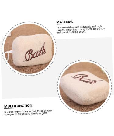 Angoily 12 Pcs Embroidered Bath Towels & Exfoliating Scrubbers - Soft Loofah & Toddler Bath Sponge for Gentle Skin Care - Buy Online on SooperMarket.com