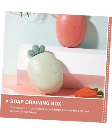 LABRIMP 2pcs Boxes Soap Box Household Storage Rack Pp - Buy Online on SooperMarket.com