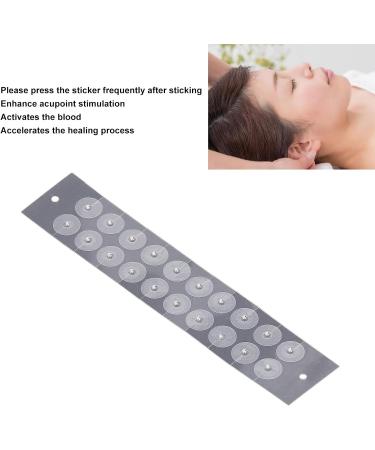 100pcs Silver Plated Ear Seeds - Safe Acupuncture & Acupressure Set for Body | International Shipping - Buy Online on SooperMarket.com