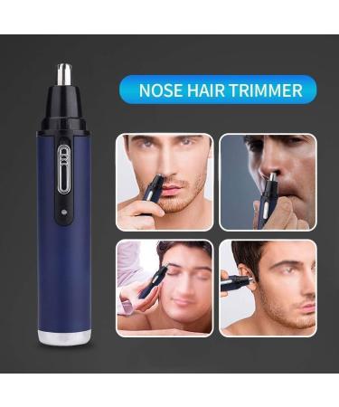 USB Rechargeable Ear & Nose Hair Trimmer for Men & Women | Easy to Use Facial Hair Trimmer with Protective Cover | Portable & Effortless Cleansing - Buy Online on SooperMarket.com