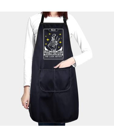 CENWA Lash Tech Apron | Adjustable Beauty Salon Apron for Lash Artists | Tarot Design - Buy Online on SooperMarket.com