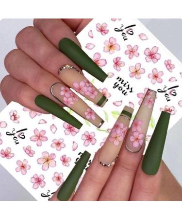 Dajidafu Artificial Nails Decals Nail Wearable Stylish Fingernails Manicure Accessories for Ballerina Wedding Party Office - Buy Online on SooperMarket.com