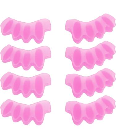 Buy Weikeya Toe Correction Spacers - 8 Ergonomic Flexible Wear-Resistant Design for Men & Women - Pink - International Shipping Available - Buy Online on SooperMarket.com