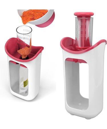 Highly Durable Baby Food Masher - Easy to Clean Blender for Home, School, and Camping (Red) - Buy Online on SooperMarket.com