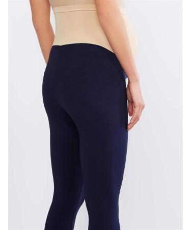 Motherhood Maternity Essential Stretch Leggings - Navy Blue | Secret Fit Belly | Maternity Leggings for Women - Buy Online on SooperMarket.com