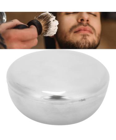 Ankroyu Razor-Soap Peel - Premium Men's Stainless Steel Shaving Bowl & Lid | Beard Care & Foam Cup | Ultimate Shaving Tool (Silver) - Buy Online on SooperMarket.com