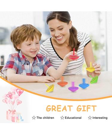 25 Wooden Circles for Kids - Colorful Malkreisel Toy Perfect for Gifts Parties & Leisure Activities - Buy Online on SooperMarket.com