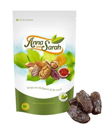 Buy Anna and Sarah Fancy Medjool Dates - 1 lb | Premium Quality, Natural Sweetness - Buy Online on SooperMarket.com