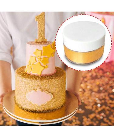 Jkapagzy 5g Edible Gold Powder Mousse Cake Fondant Macaron Chocolate Decoration Glitter Color Powder Baking Dust Silver Powder - Buy Online on SooperMarket.com