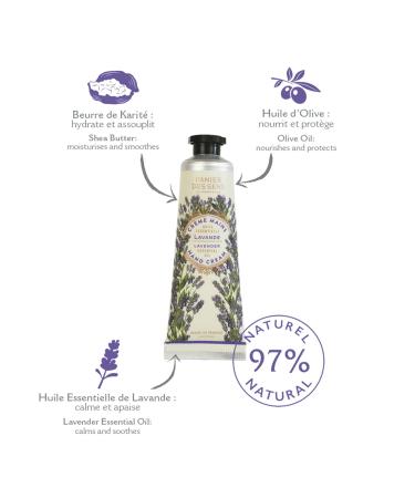 Panier des Sens Hand Cream Gift Set - Lavender, Rose & Provence Hand Lotions - Made in France - 3 x 1Floz - Buy Online on SooperMarket.com