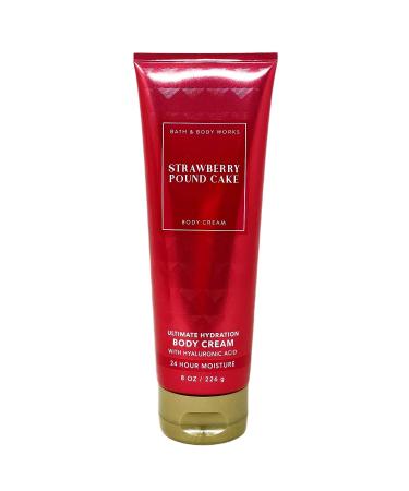 Bath and Body Works Strawberry Pound Cake Gift Set 2021 - Fine Fragrance Mist & Body Cream - Buy Online on SooperMarket.com