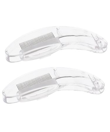 NOLITOY 8 Pcs Foldable Eyebrow Comb Lash Brush Eyelash Grooming Brush Eyelash Mascara Eyelash Separating Comb 99 Cent Items Eyelash Curlers Eyelash Separating Brush Makeup Pp Extend Girl