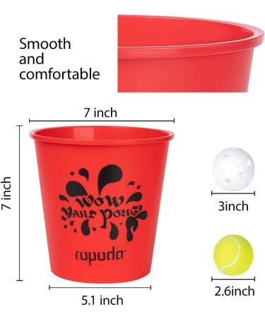 Ropoda Yard Pong - Giant Outdoor Games Set for Beach, Camping, Lawn & Backyard - Buy Online on SooperMarket.com