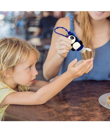 Ulife Mall Portable Children Travel Bottles Set - 6x30ml Refillable Empty Containers for Hand Sanitizer & Soap - Back to School Panda Design - Buy Online on SooperMarket.com