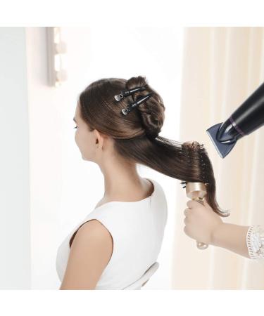 Premium 2-Pack Round Hair Brushes for Blow-Drying | Professional Wild Boar Bristle Round Brushes - 53 & 43mm for Curls & Smoothing | SNDYI - Buy Online on SooperMarket.com