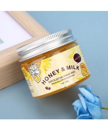 50g Milk Honey Exfoliating Hand Care Mask - Moisturizing Hand Wax for Soft Hands - Foot & Hand Care - Buy Online on SooperMarket.com