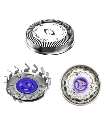 3Pcs HQ56 Replacement Shaver Heads for Philips Norelco HQ3 HQ4 HQ55 HQ56 HQ6 - Compatible with HQ300 HQ442 HQ916 HS190 HQ6990 Electric Shavers - Buy Online on SooperMarket.com