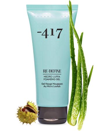 417 Dead Sea Cosmetics Redefine Facial Micro Luffa Foaming Gel - Purifying Cleanser | Daily Face Wash - Buy Online on SooperMarket.com
