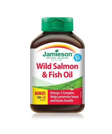 Jamieson Omega-3 Complex Wild Salmon and Fish Oils 1 000 mg