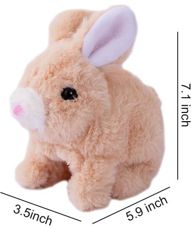 ZBATHTOY Jumping Rabbit Toy for 0-36 Months | Interactive Electronic Toy for Kids | Ideal Gift for Boys and Girls Ages 1-5 - Buy Online on SooperMarket.com