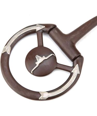 Shanrya Loose Ring Snaffle Bit - Copper Inlay Horse Bit for Riders | International Shipping - Buy Online on SooperMarket.com