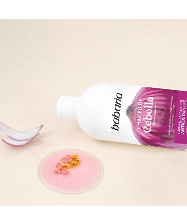 Babaria Onion Shampoo - No Smell No Tears - Purifying Antioxidant Improves Hair Growth Hydration & Shine - 23.66 oz - International Shipping Available - Buy Online on SooperMarket.com