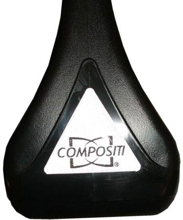 Compositi Reflex Plastic Stirrups - Flexible Wide Tread Black/Grey - Perfect for Comfort & Performance - Buy Online on SooperMarket.com