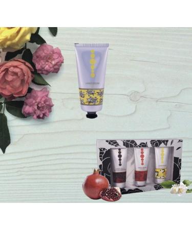 Hand Cream Set of 3x 30 ml - Mini Hand Creams Daily Moisturising Hand Creams Hydrating & Nourishing - Scents Honey & Jasmine Black Tea & Pomegranate Rose Oud - by Essens - Buy Online on SooperMarket.com