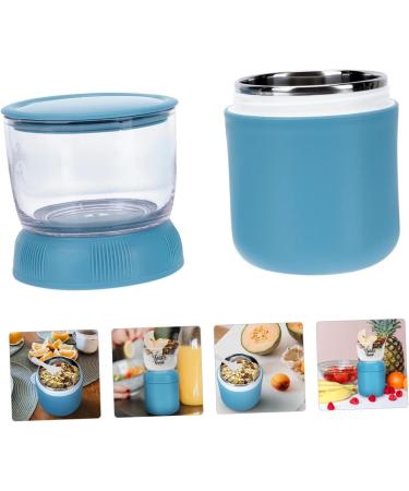 Alipis 2 Pcs Double Wall Cup Glass Coffee Mugs Double Layer Cup Soup Cup Picnic Food Jar Microwavable Coffee Mug Insulated Cup Stainless Steel Cup Red Milk Cup Student Portable - Buy Online on SooperMarket.com