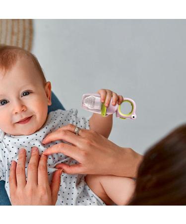 Jomewory Baby Forage Station - Pink Bite Ring for Hand Eye & Mouth Coordination Training - Buy Online on SooperMarket.com