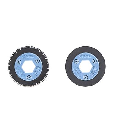 CARL 15051 Bidex perforating/Scoring Blade Set for Personal/Professional Rotary Trimmers Blue 1-Pack