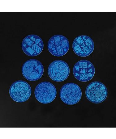Buy Nail Art Stamping Kit - Clear Jelly Stamp Plates & Tools for Creative Nail Designs - International Shipping Available - Buy Online on SooperMarket.com
