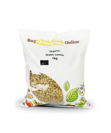 Organic Green Lentils 1kg (BWFO)