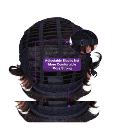 Flandi Short Pixie Curly Wigs for Black Women - Natural Black Synthetic Hair 1B# - Buy Online on SooperMarket.com